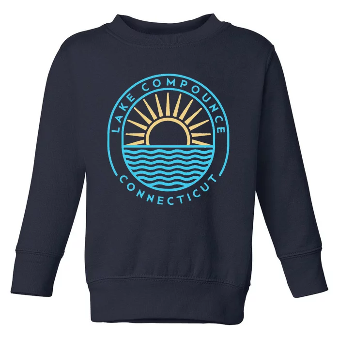 Lake Compounce Connecticut Outdoors Vintage Toddler Sweatshirt