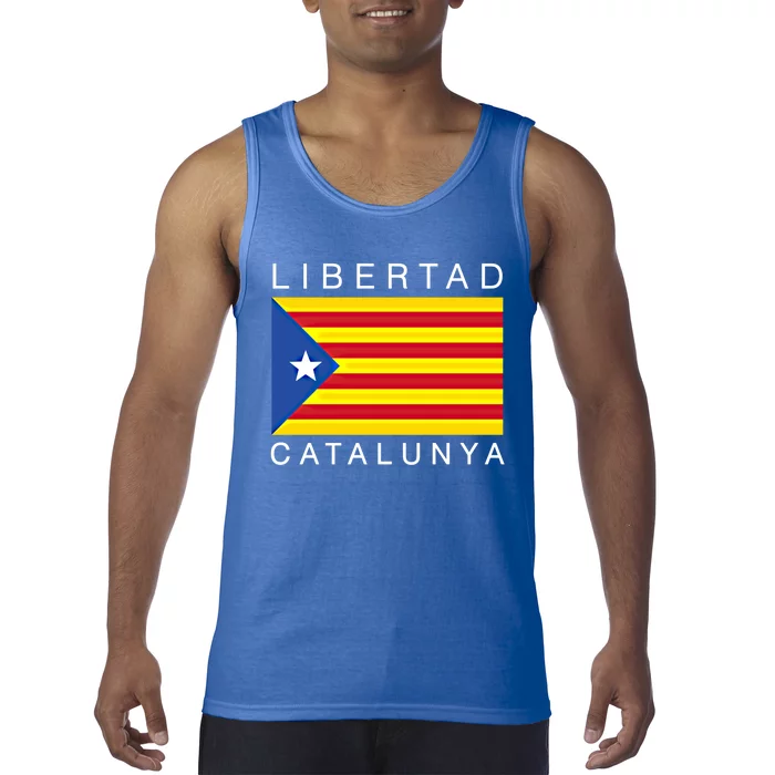 Libertad Catalunya Catalan Catalonia Independence Espana Gift Tank Top