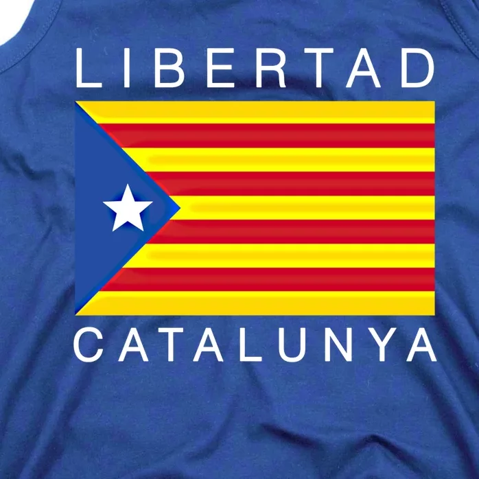 Libertad Catalunya Catalan Catalonia Independence Espana Gift Tank Top