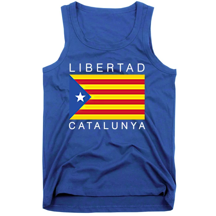 Libertad Catalunya Catalan Catalonia Independence Espana Gift Tank Top