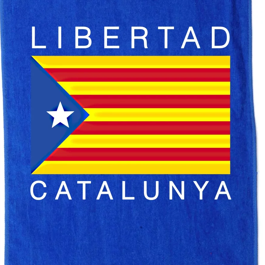 Libertad Catalunya Catalan Catalonia Independence Espana Gift Platinum Collection Golf Towel