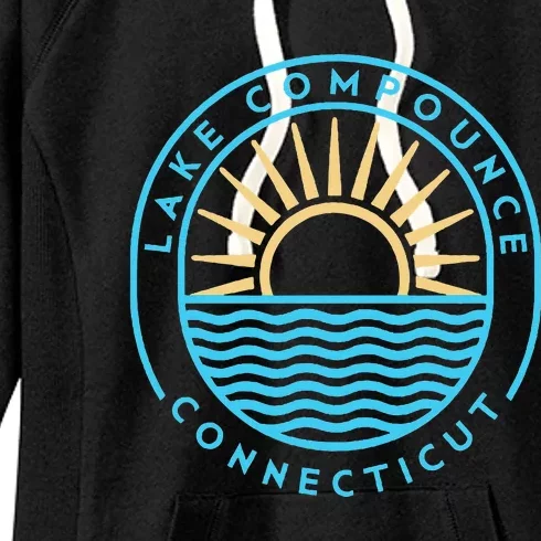 Lake Compounce Connecticut Outdoors Women's Fleece Hoodie