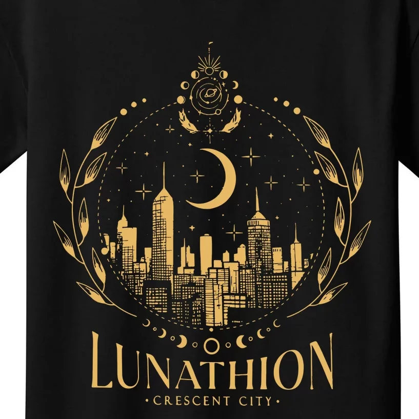 Lunathion Crescent City Kids T-Shirt