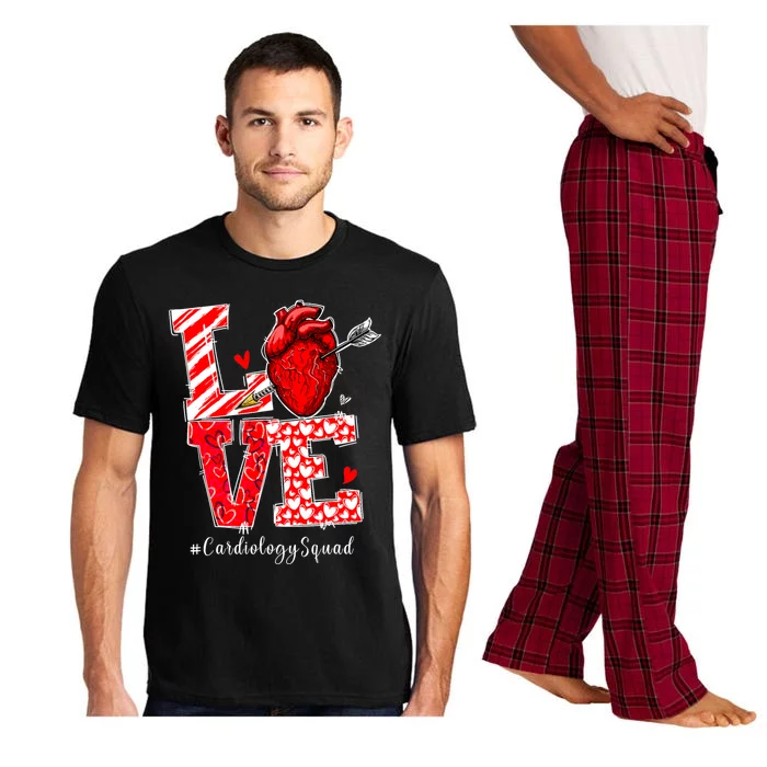 Love Cardiology Cardiac Nurse Valentines Day Pajama Set