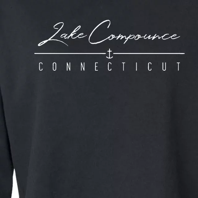 Lake Compounce CT Cropped Pullover Crew