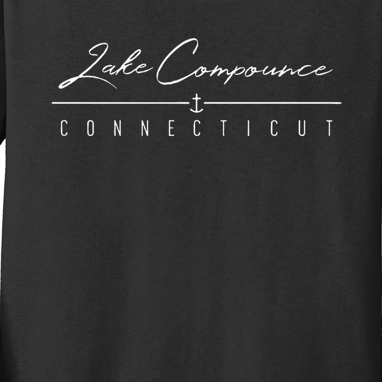 Lake Compounce CT Kids Long Sleeve Shirt