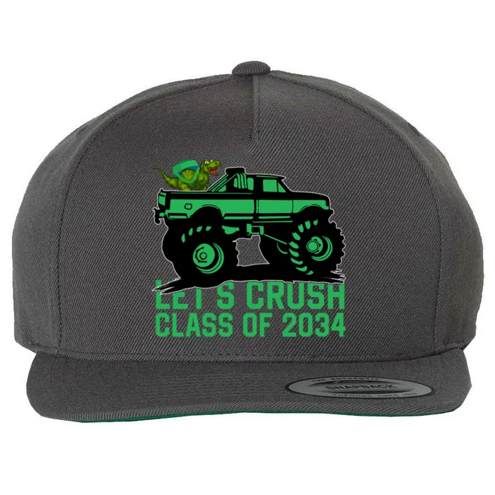 Lets Crush Class Of 2034 Wool Snapback Cap