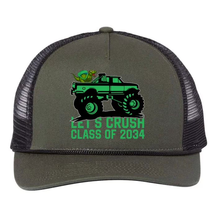 Lets Crush Class Of 2034 Retro Rope Trucker Hat Cap