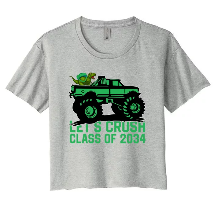 Lets Crush Class Of 2034 Women's Crop Top Tee