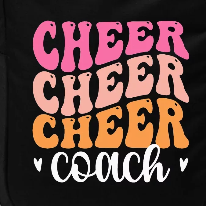 Leopard Cheer Coach Cheerleading Cheerleader Appreciation Impact Tech Backpack