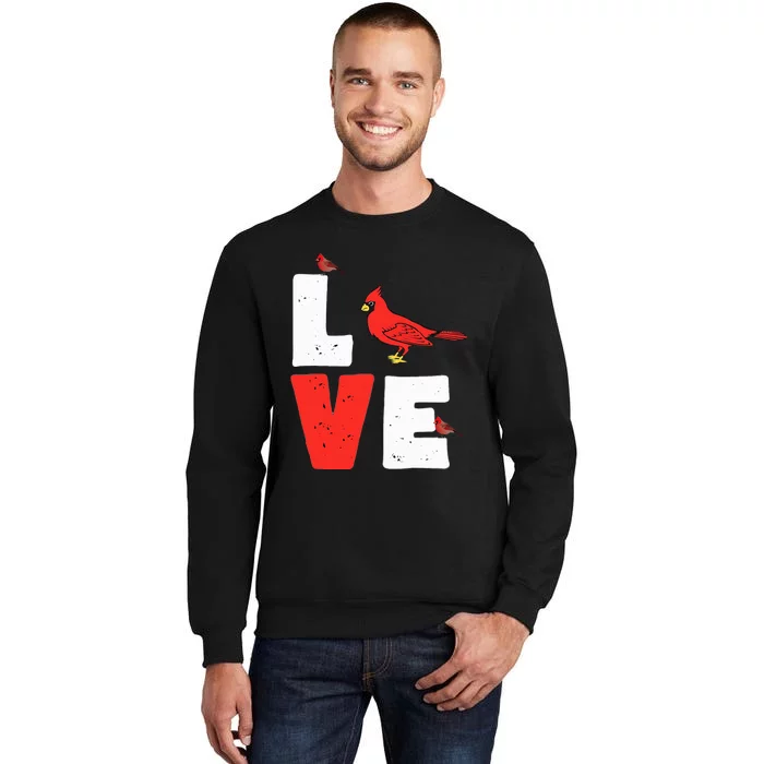 Love Cardinal Cardinal Lover Sweatshirt