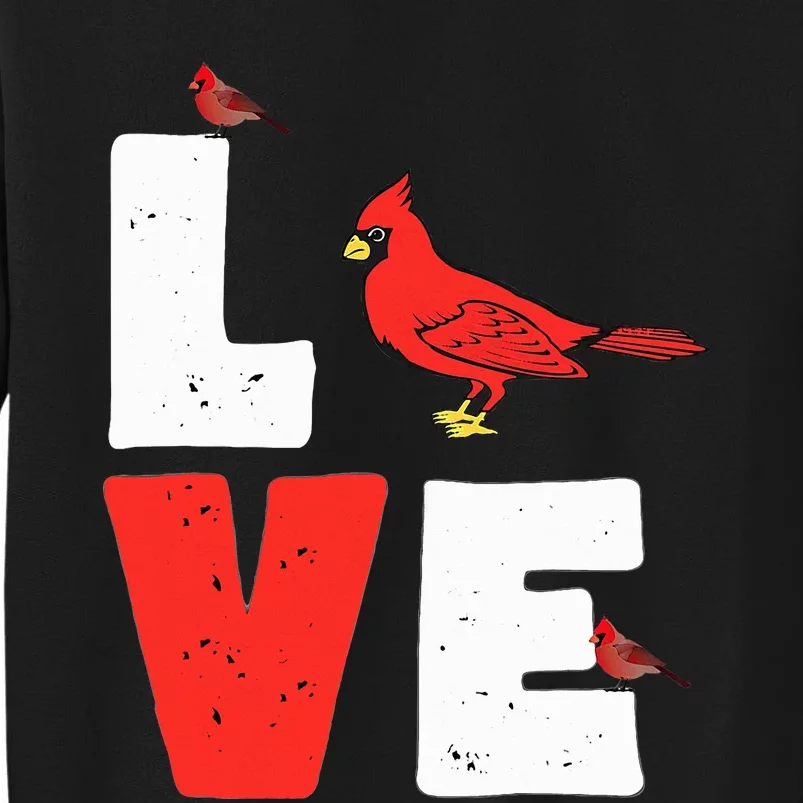 Love Cardinal Cardinal Lover Sweatshirt