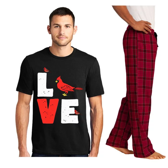 Love Cardinal Cardinal Lover Pajama Set