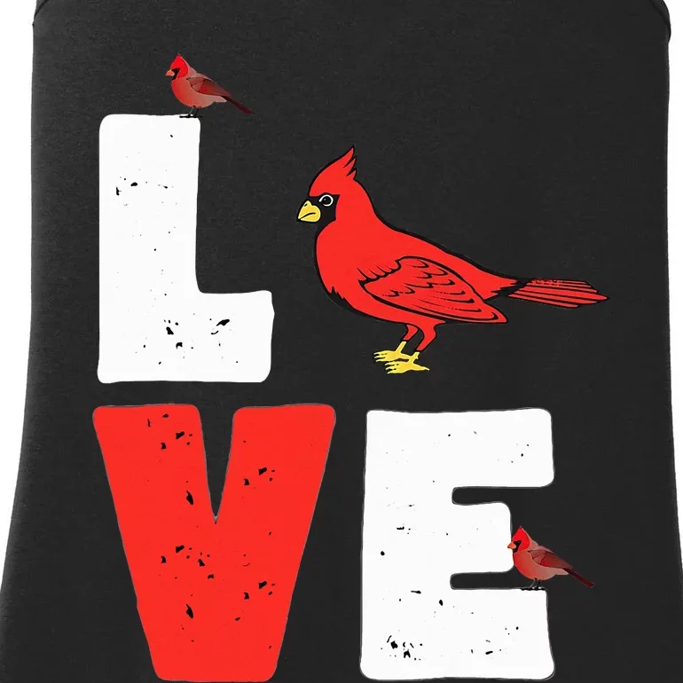 Love Cardinal Cardinal Lover Ladies Essential Tank