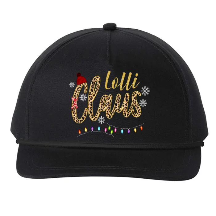 Lolli Claus Christmas Gift Snapback Five-Panel Rope Hat