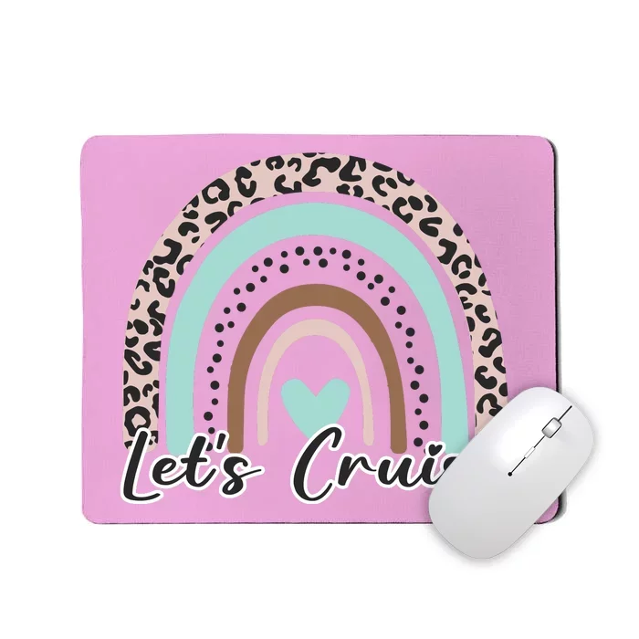 Let's Cruise Cool Summer Vacation Mousepad