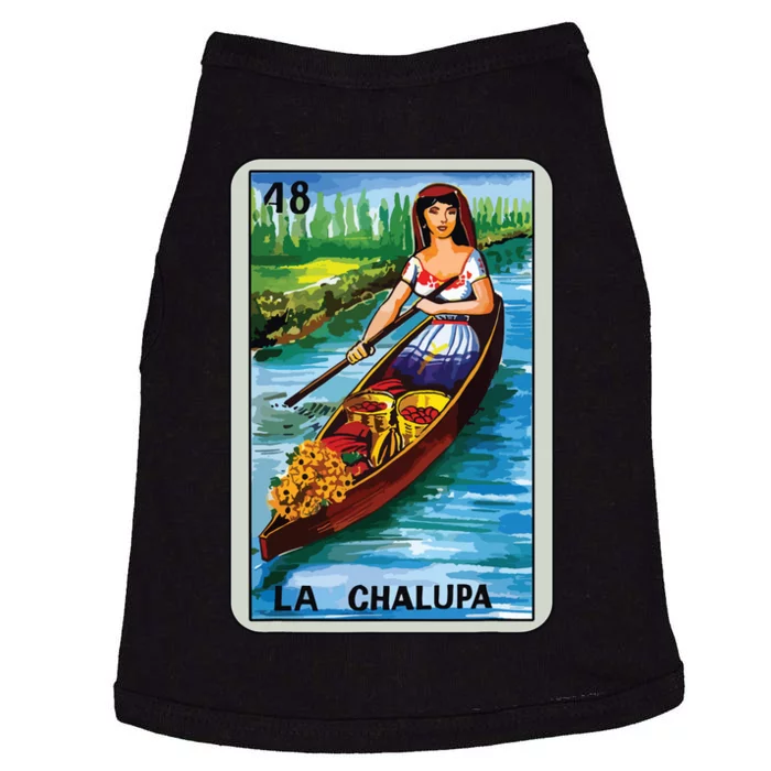 La Chalupa Card Mexican Lottery Card Doggie Tank