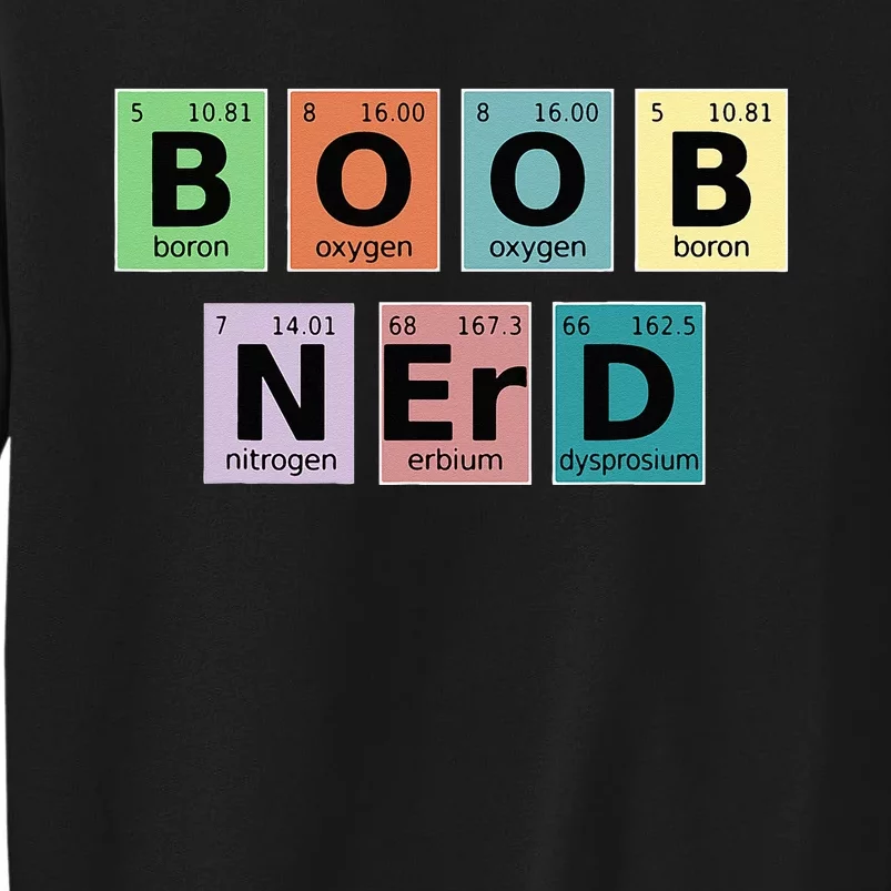 Lactation Consultant Counselor Boob Nerd Tall Sweatshirt