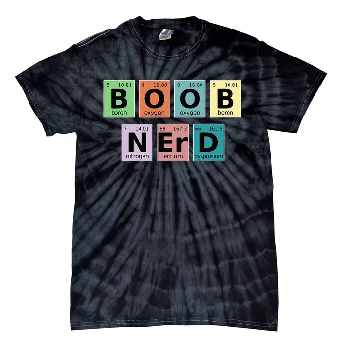 Lactation Consultant Counselor Boob Nerd Tie-Dye T-Shirt