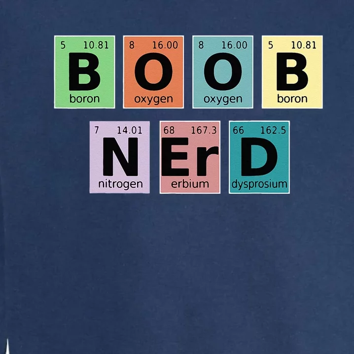 Lactation Consultant Counselor Boob Nerd Garment-Dyed Sweatshirt