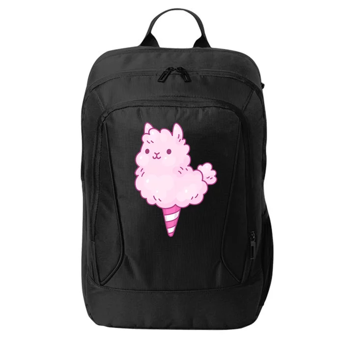 Llama Cotton Candy City Backpack