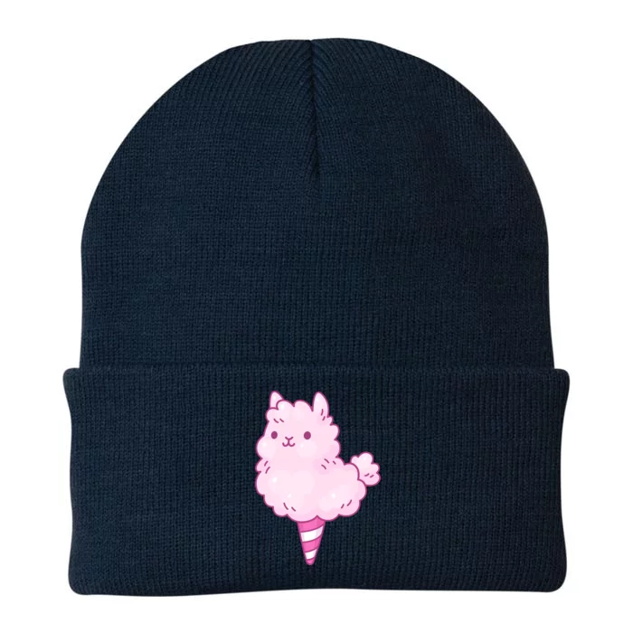 Llama Cotton Candy Knit Cap Winter Beanie