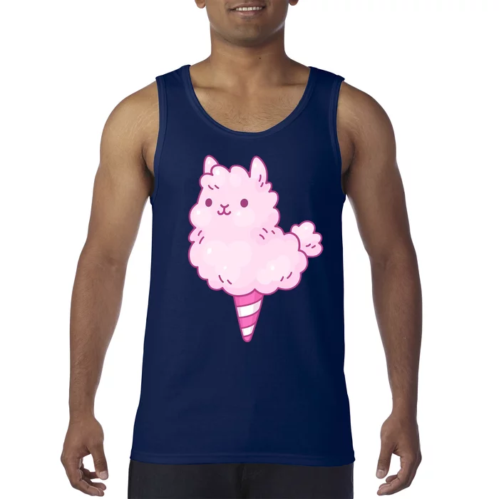 Llama Cotton Candy Tank Top