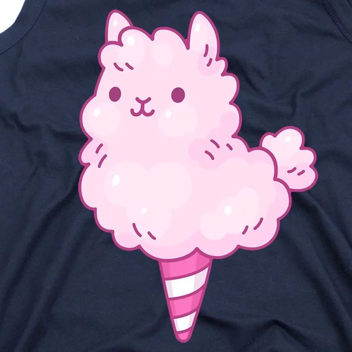 Llama Cotton Candy Tank Top