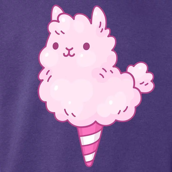 Llama Cotton Candy Toddler Hoodie