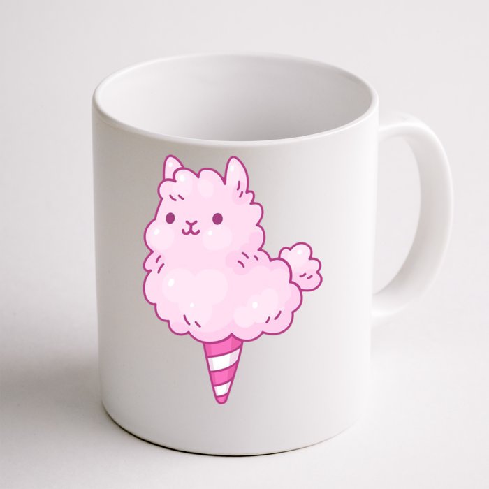 Llama Cotton Candy Front & Back Coffee Mug