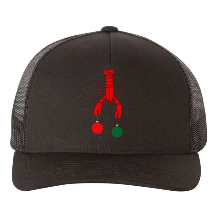 Louisiana Crawfish Cajun Christmas Yupoong Adult 5-Panel Trucker Hat