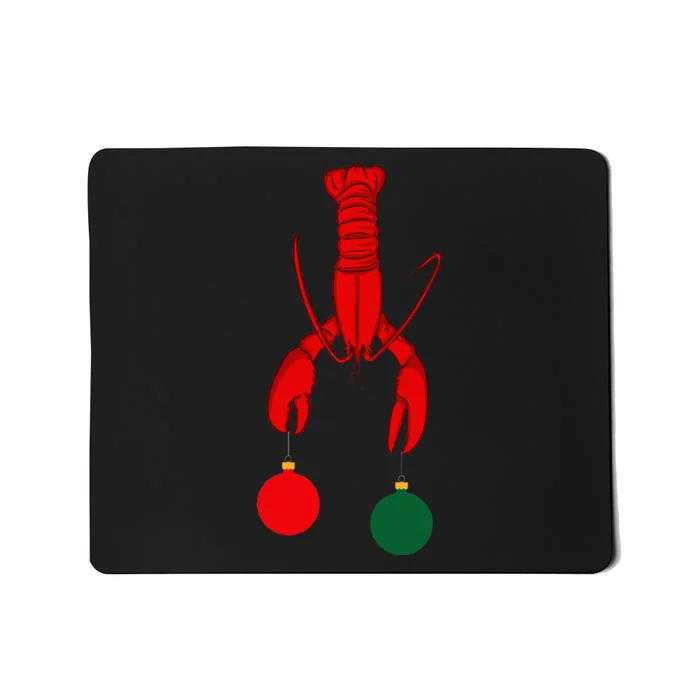 Louisiana Crawfish Cajun Christmas Mousepad