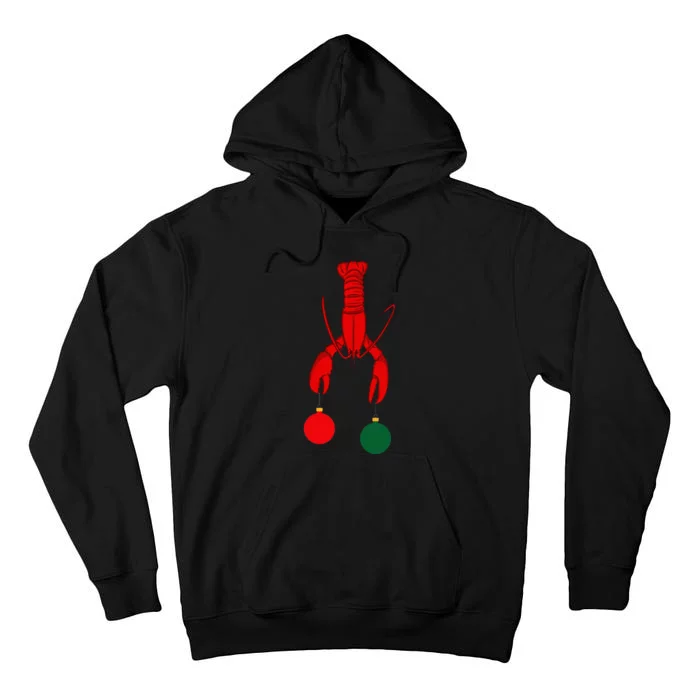 Louisiana Crawfish Cajun Christmas Tall Hoodie