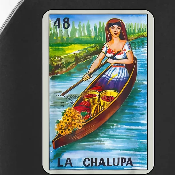 La Chalupa Card Mexican Lottery Card Toddler Fine Jersey T-Shirt