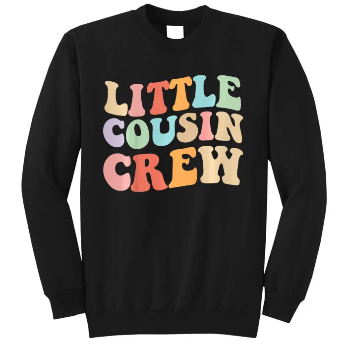 Little Cousin Crew Retro Graphic – Young Cousins Tall Sweatshirt