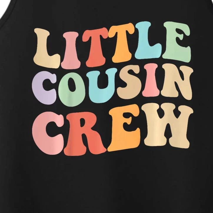 Little Cousin Crew Retro Graphic – Young Cousins Performance Tank