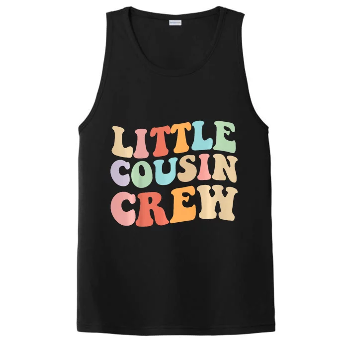 Little Cousin Crew Retro Graphic – Young Cousins Performance Tank