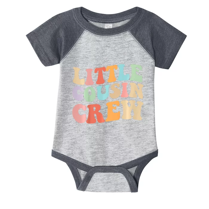 Little Cousin Crew Retro Graphic – Young Cousins Infant Baby Jersey Bodysuit