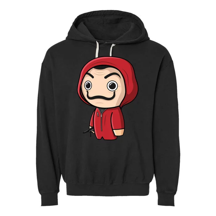 La Casa De Papel Heist Garment-Dyed Fleece Hoodie