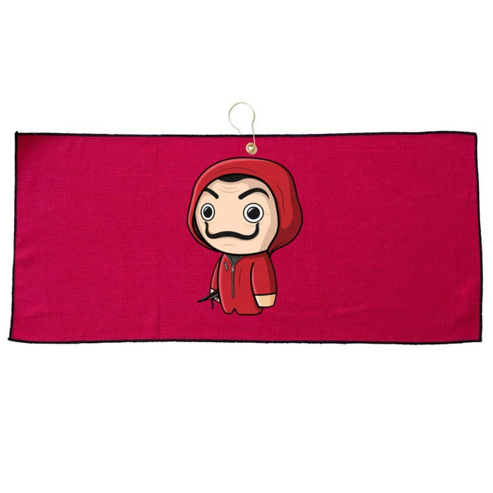 La Casa De Papel Heist Large Microfiber Waffle Golf Towel