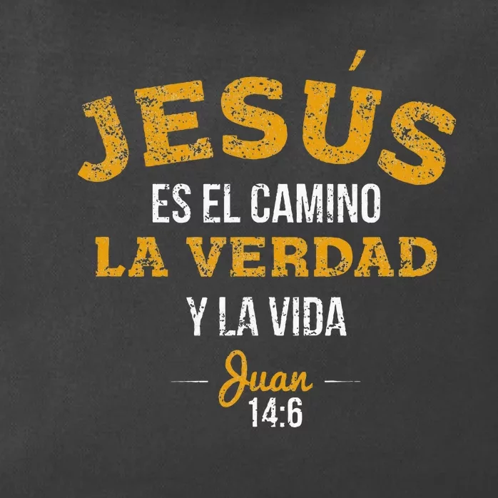 La Camisa De Jesus En Espanol Christian Spanish Zip Tote Bag