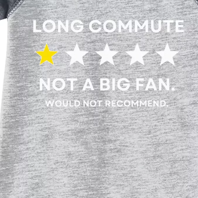 Long Commute Did Not Enjoy Would Not Recommend Infant Baby Jersey Bodysuit