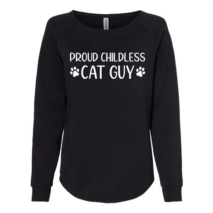 Less Cat Dudes S Cat Dad Proud Less Cat Guy Cool Gift Womens California Wash Sweatshirt