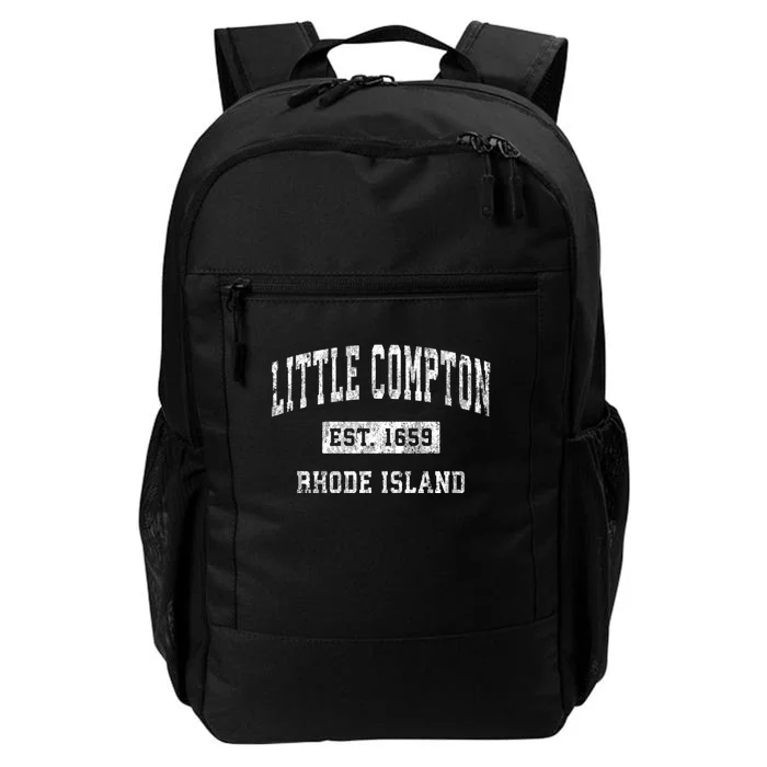 Little Compton Est 1659 Rhode Island Ri Vintage Established Sports Design Daily Commute Backpack