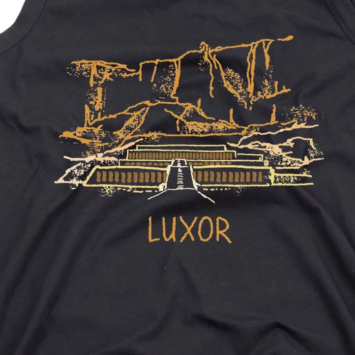 Luxor City Egypt souvenir gift Tank Top