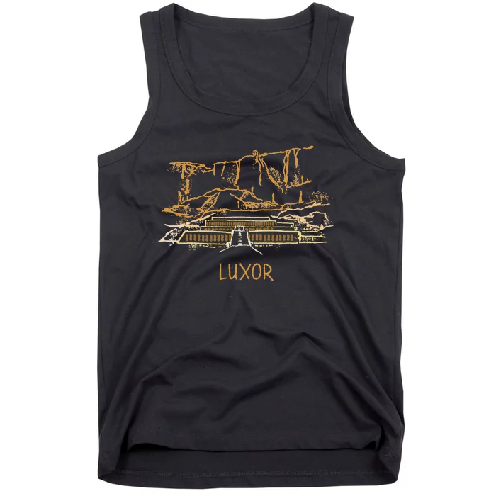 Luxor City Egypt souvenir gift Tank Top