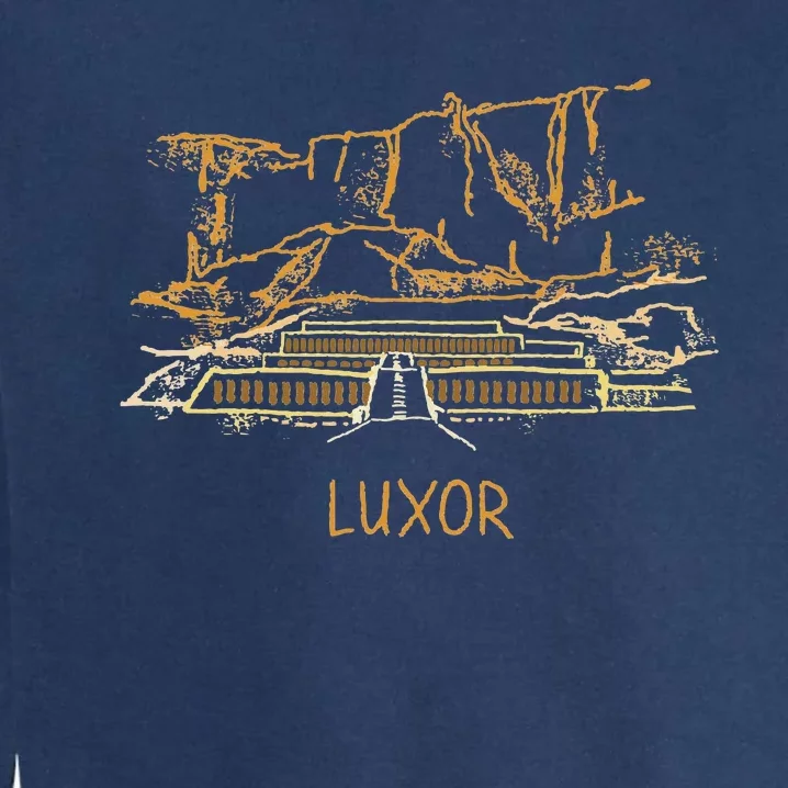 Luxor City Egypt souvenir gift Garment-Dyed Sweatshirt