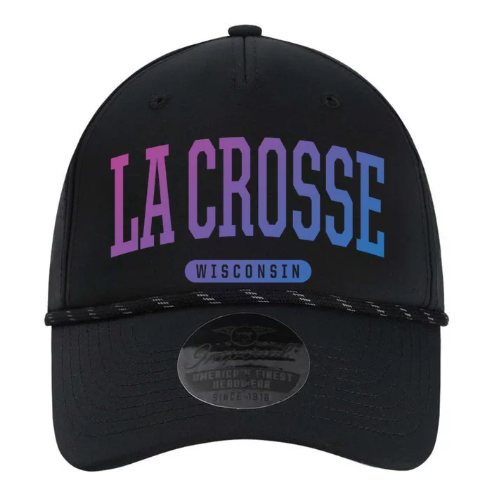 La Crosse Funny Gift Cute Gift College University Style Wi Usa Gift Performance The Dyno Cap