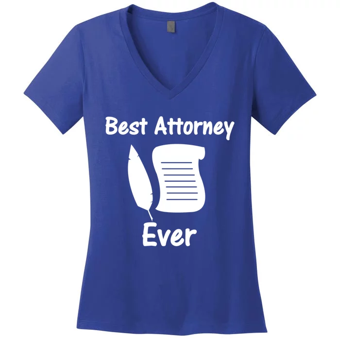 Law Clerk For Lawyer Gift Women's V-Neck T-Shirt