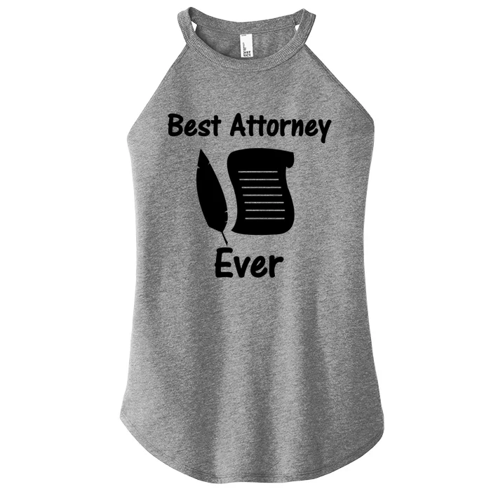 Law Clerk For Lawyer Gift Women’s Perfect Tri Rocker Tank